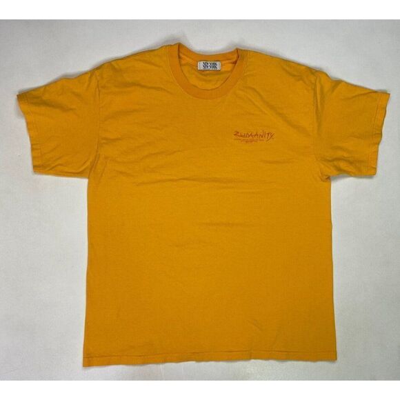 Zumanity Another Side Of Cirque Du Soleil T-shirt Men XL Yellow Short Sleeve - Picture 1 of 5